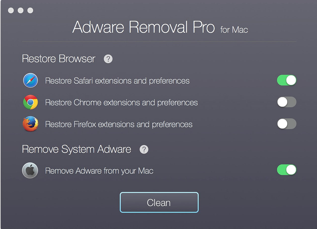 remove mac adware cleaner from my mac